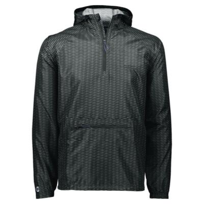 Men's Range Hooded Packable Quarter-Zip Jacket Thumbnail