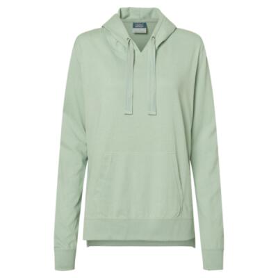 Women's Sueded Jersey Hooded Sweatshirt Thumbnail