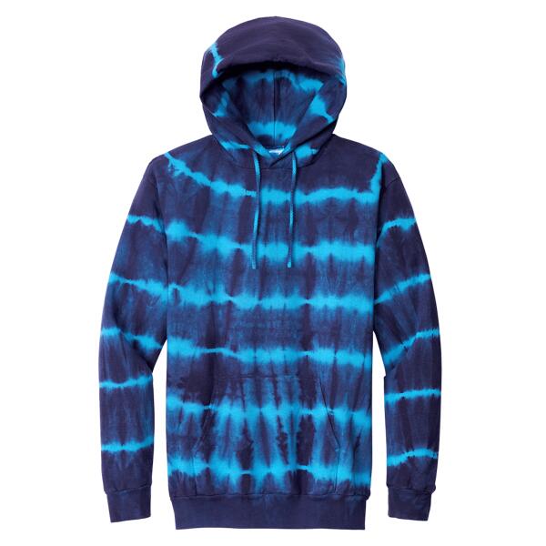 Allover Stripe Tie Dye Fleece Thumbnail