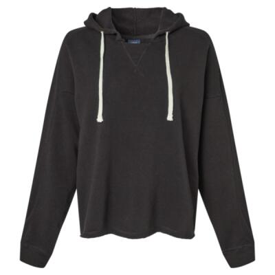 Women's Angel Fleece Crop Hooded Sweatshirt Thumbnail