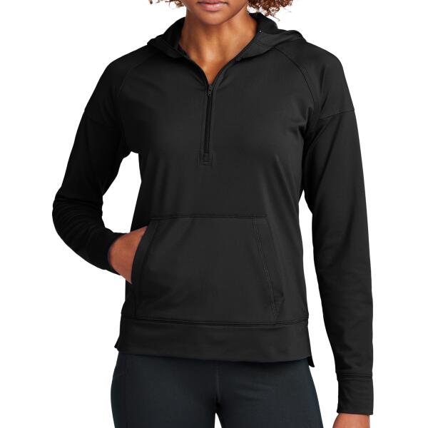 Women's Sport Wick ® Stretch 1/2 Zip Hoodie Thumbnail