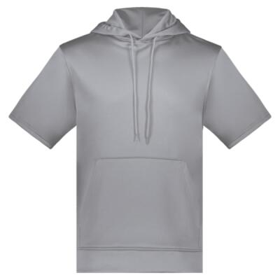 Unisex Fleece Short Sleeve Hooded Pullover Thumbnail
