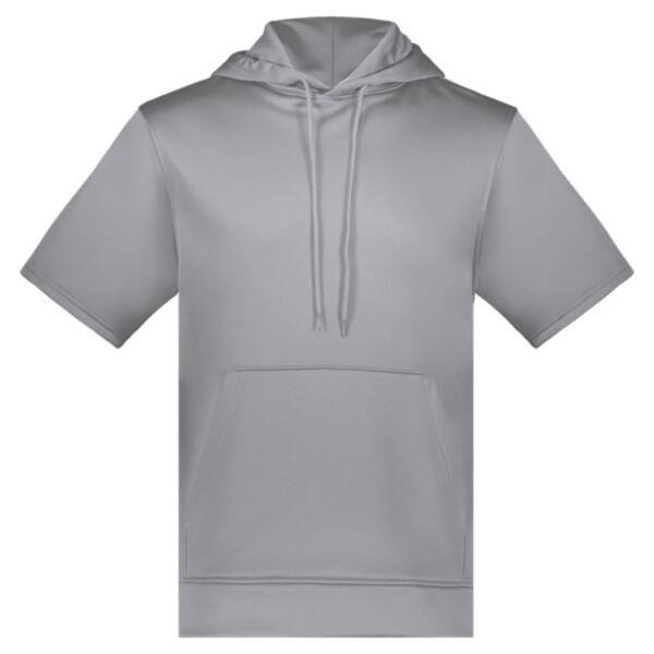 Unisex Fleece Short Sleeve Hooded Pullover Thumbnail