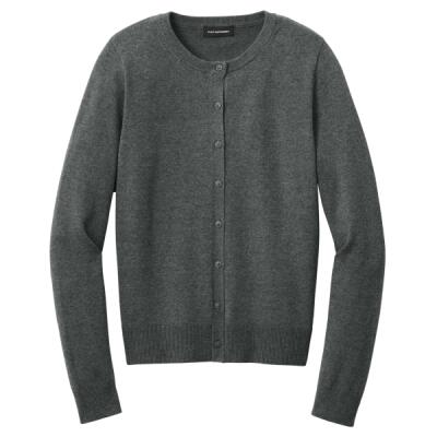 Women's Easy Care Crewneck Cardigan Sweater Thumbnail