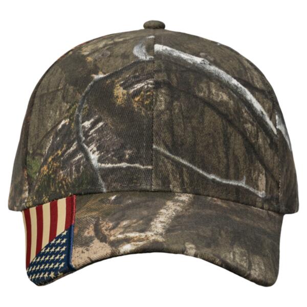 Camo Woven USA Flag Cap Thumbnail