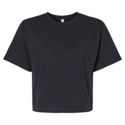 Women's Fine Jersey Boxy Tee Thumbnail