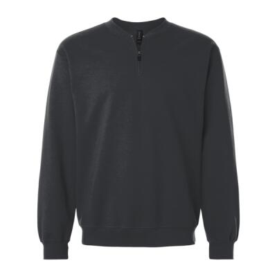 Unisex Softstyle® Midweight 1/4 Zip Sweatshirt Thumbnail