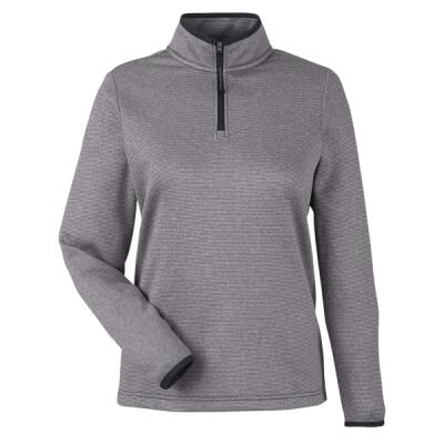 Women's Venture Heathered Stripe Quarter-Zip Pullover Thumbnail
