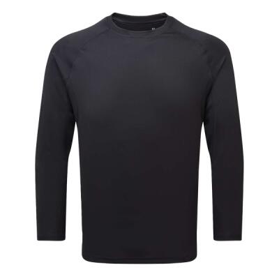 Unisex Panelled Long Sleeve Tech T-Shirt Thumbnail