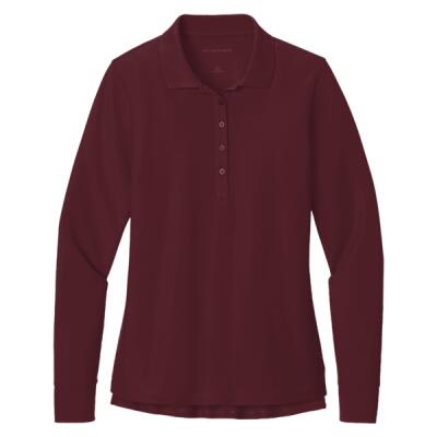 Women's Wearever Signature Pique Long Sleeve Polo Thumbnail