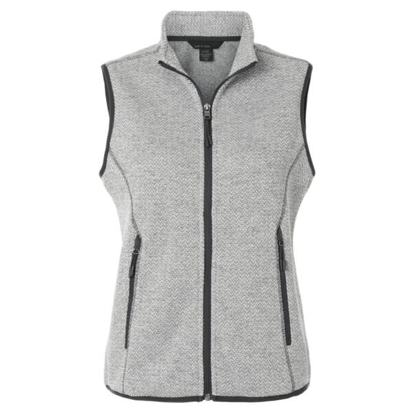 Women's Jasper Jacquard Fleece Vest Thumbnail