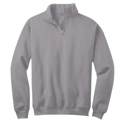 NuBlend ® 1/4 Zip Cadet Collar Sweatshirt Thumbnail