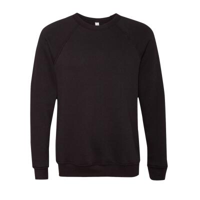 Unisex Sponge Fleece Raglan Crewneck Sweatshirt Thumbnail
