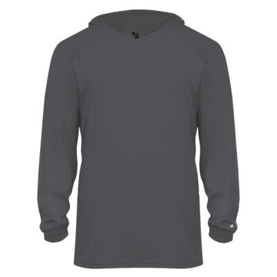 Youth B-Core Long Sleeve Hooded T-Shirt Thumbnail