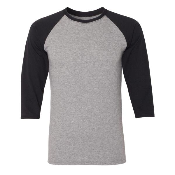 Unisex Triblend Three-Quarter Raglan Baseball T-Shirt Thumbnail