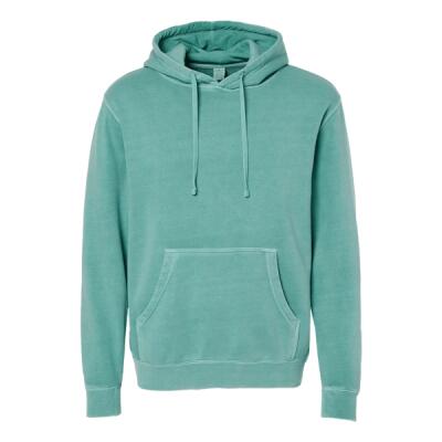 Unisex Midweight Pigment-Dyed Hooded Sweatshirt Thumbnail