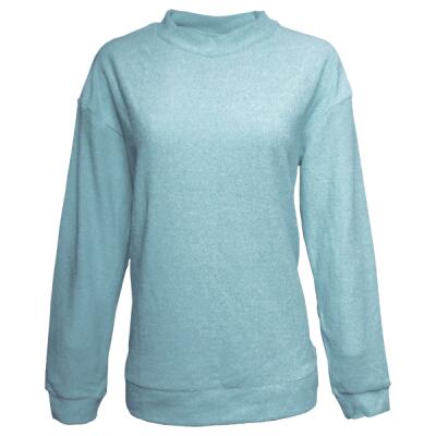 Women's Weekend Terry Mock Neck Pullover Thumbnail