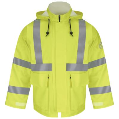 Men's Hi-Visibility Flame-Resistant Rain Jacket Thumbnail