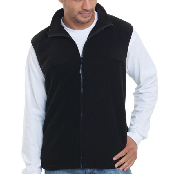 Men's USA-Made Full-Zip Fleece Vest Thumbnail