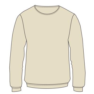 Unisex USA-Made Super Heavy Oversized Crewneck Sweatshirt Thumbnail