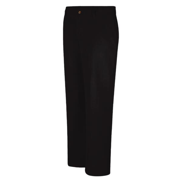 Women's Plain Front Cotton Pants Thumbnail