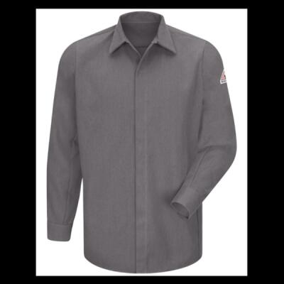 Men's Tall Concealed-Gripper Pocketless Long Sleeve Shirt - CoolTouch® 2 Thumbnail