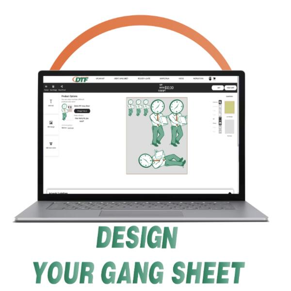 Create Artwork - 22x60 DTF Gang Sheet Thumbnail