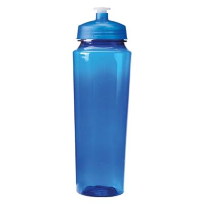 Custom 24 oz. Hydration Tracker Water Bottle – Recyclable PET Plastic(1COLOR) Thumbnail