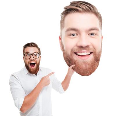 Life-Size Big Head Cutouts | Custom Foam Board Head Sign Thumbnail