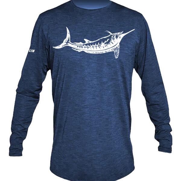 White Marlin Anetik Low Pro Tech Long Sleeve T-Shirt Thumbnail