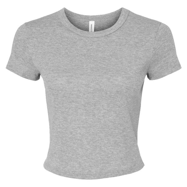 Women's Micro Rib Baby Tee Thumbnail
