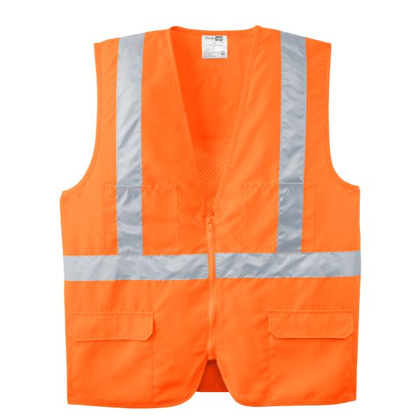 Ansi 107 Class 2 Mesh Back Safety Vest Thumbnail