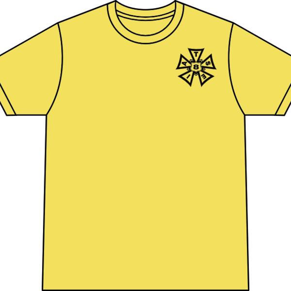 Yellow Local 8 Double sided Tee Thumbnail
